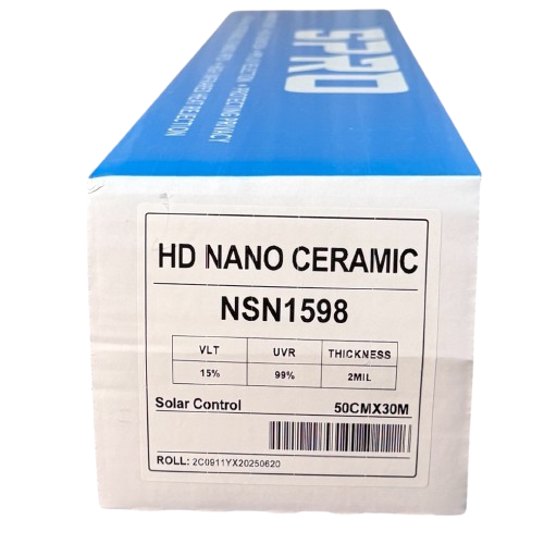 برچسب نانو سرامیک دو لایه عرض 50 برند SPRO HD درصد 15