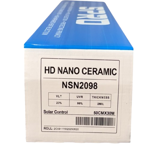 برچسب نانو سرامیک دو لایه عرض 50 برند SPRO HD درصد 20