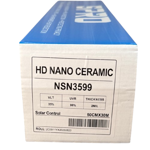 برچسب نانو سرامیک دو لایه عرض 50 برند SPRO HD درصد 35